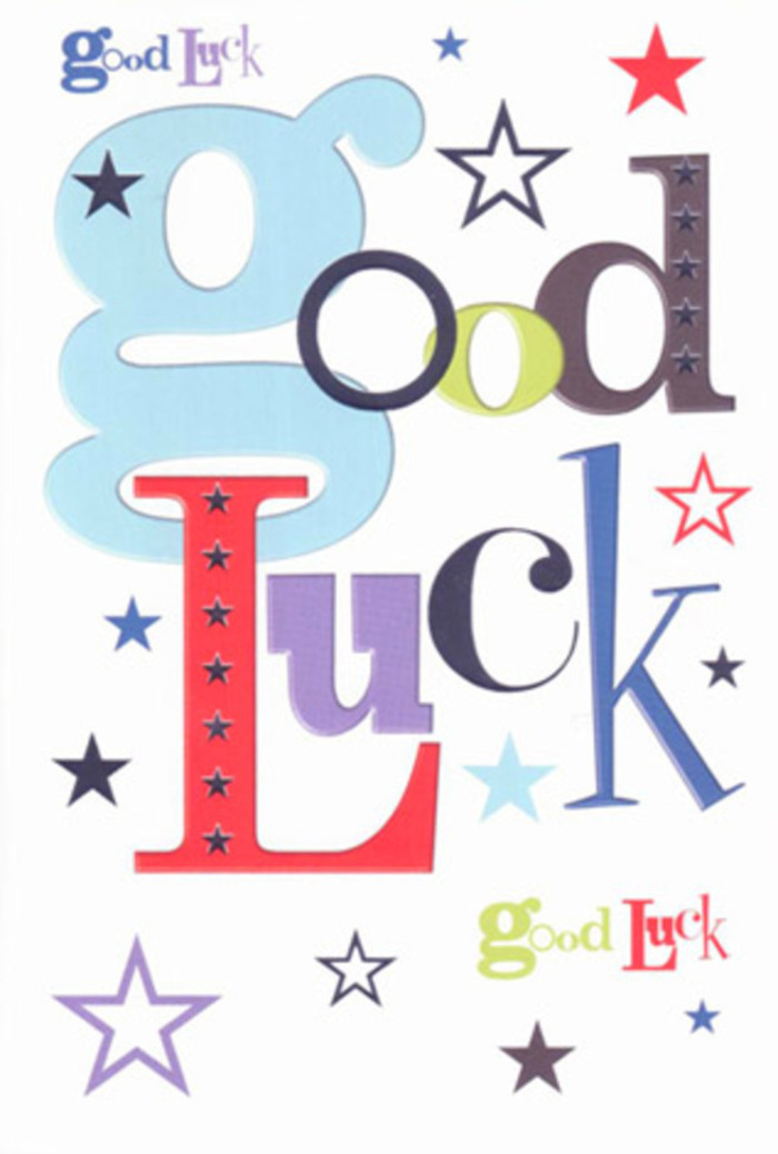 With its joyful palette and whimsical design, this good luck card feels like a mini celebration crafted just for Eltham. Each letter pops with personality: a wide sweep of pastel blue, a slender streak of midnight black, lively streaks of red, all accentuated by scattered stars in lemon, moss green, and violet-echoing the colourful rhythms of Eltham festivals and garden blooms. The airy white background lends a modern freshness while letting each vivid hue breathe, reminiscent of sunlight filtering through the leafy canopy at Avery Hill Park. Every font appears carefully selected-some bold and blocky, others elegant and sweeping-layered in a way that cheers from the sidelines, much like the supportive friends along the High Street. The construction hints at a card that feels as elegant to touch as it is to behold, smooth and substantial, carrying the tactile satisfaction of quality you'd expect from a trusted Eltham florist. It's more than a simple greeting: it's a small talisman buzzing with possibility, hope, and genuine well-wishing-a fitting companion for any new chapter, whether that's a new job in SE9, an important test, or a bold adventure into the unknown.